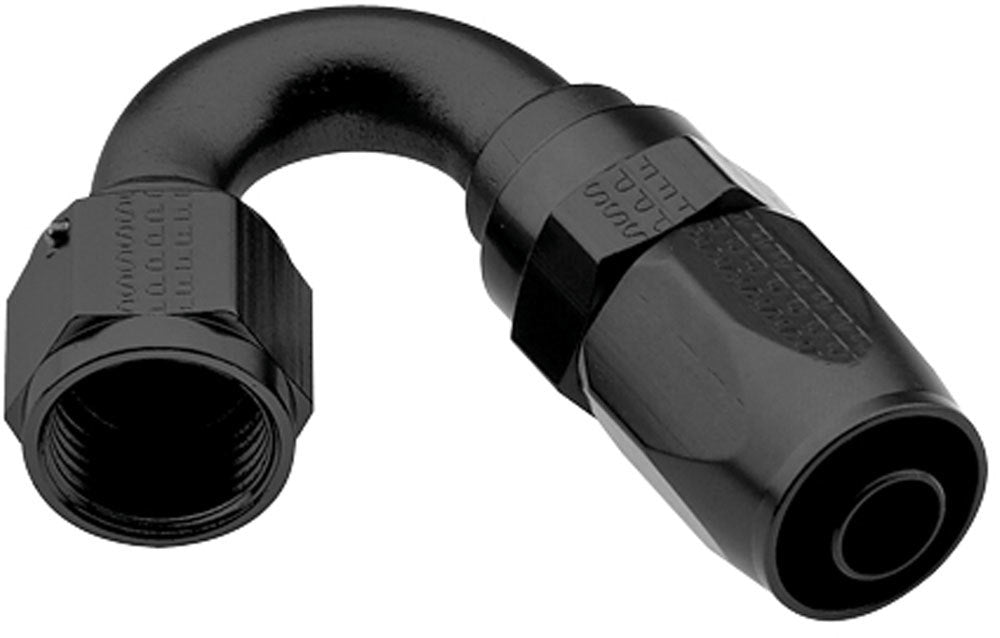 FRAGOLA 231506-BL Hose Fitting #6 150 Deg Pro-Flow Black