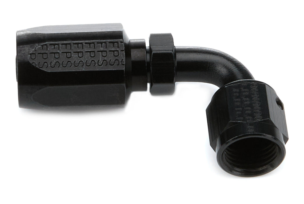 FRAGOLA 259106 #6 x 90 Degree Hose End Aluminum Black Only