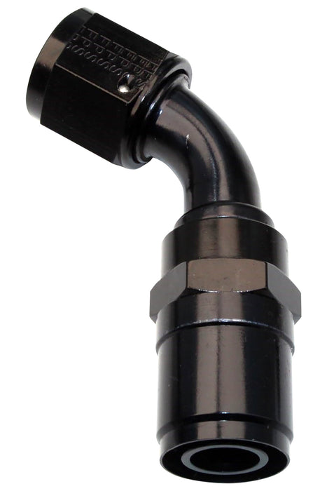 FRAGOLA 2604506 #6 Race-Rite Crimp-On Hose End 45-Degree