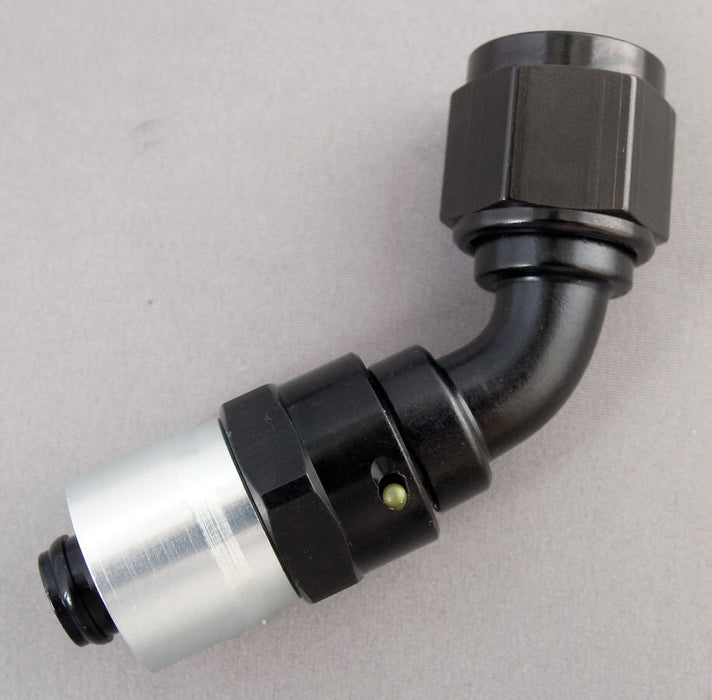 FRAGOLA 3104506 #6 45-Deg Crimp Hose Fitting
