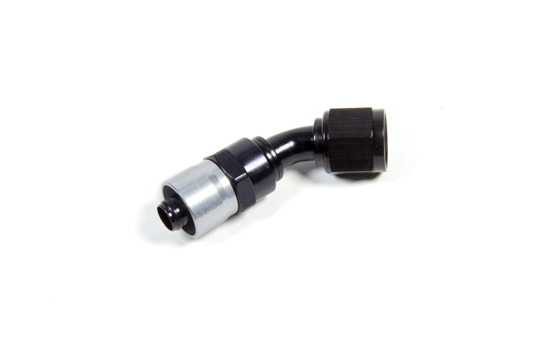 FRAGOLA 3104508 #8 45-Deg Crimp Hose Fitting
