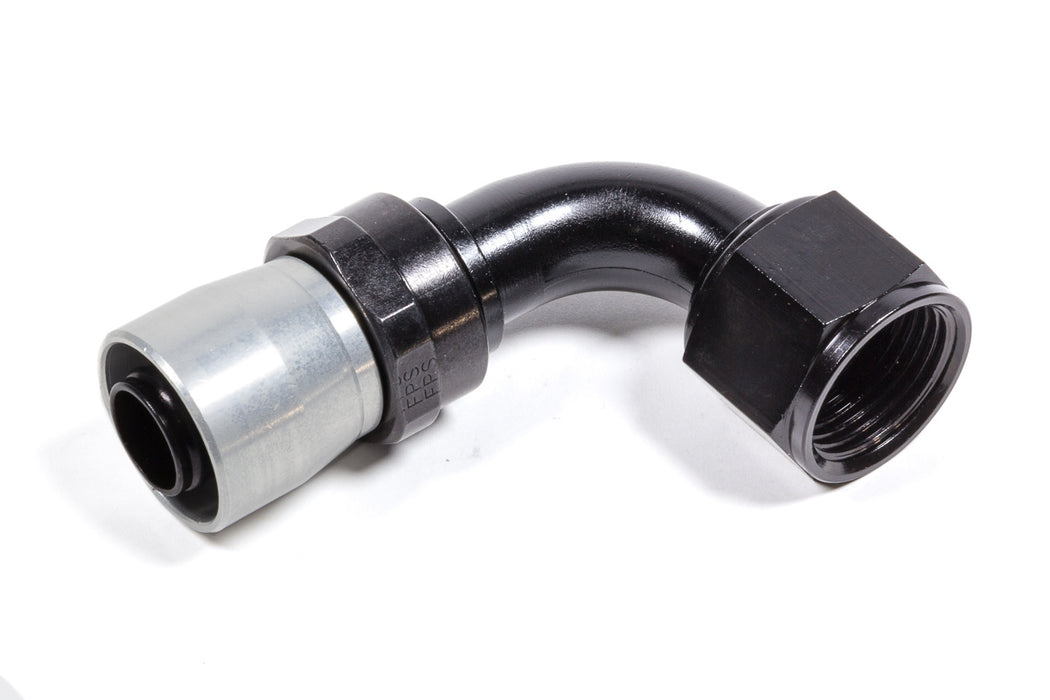 FRAGOLA 3109012 #12 90-Degree Crimp Hose Fitting