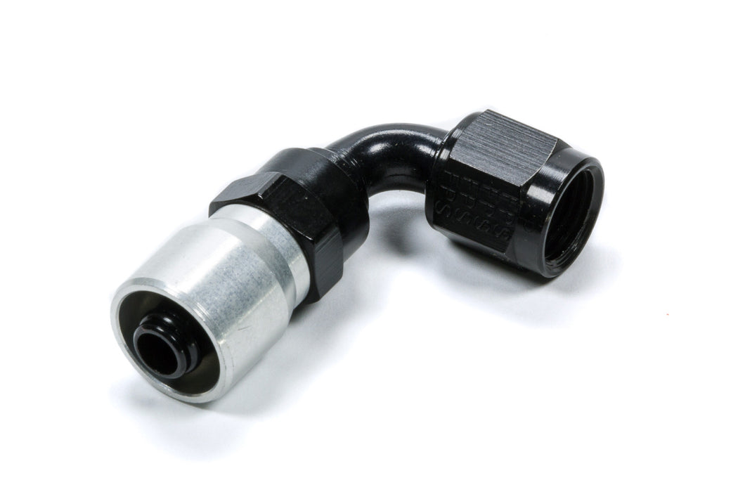 FRAGOLA 3109112 #12 90-Deg Crimp Hose Fitting