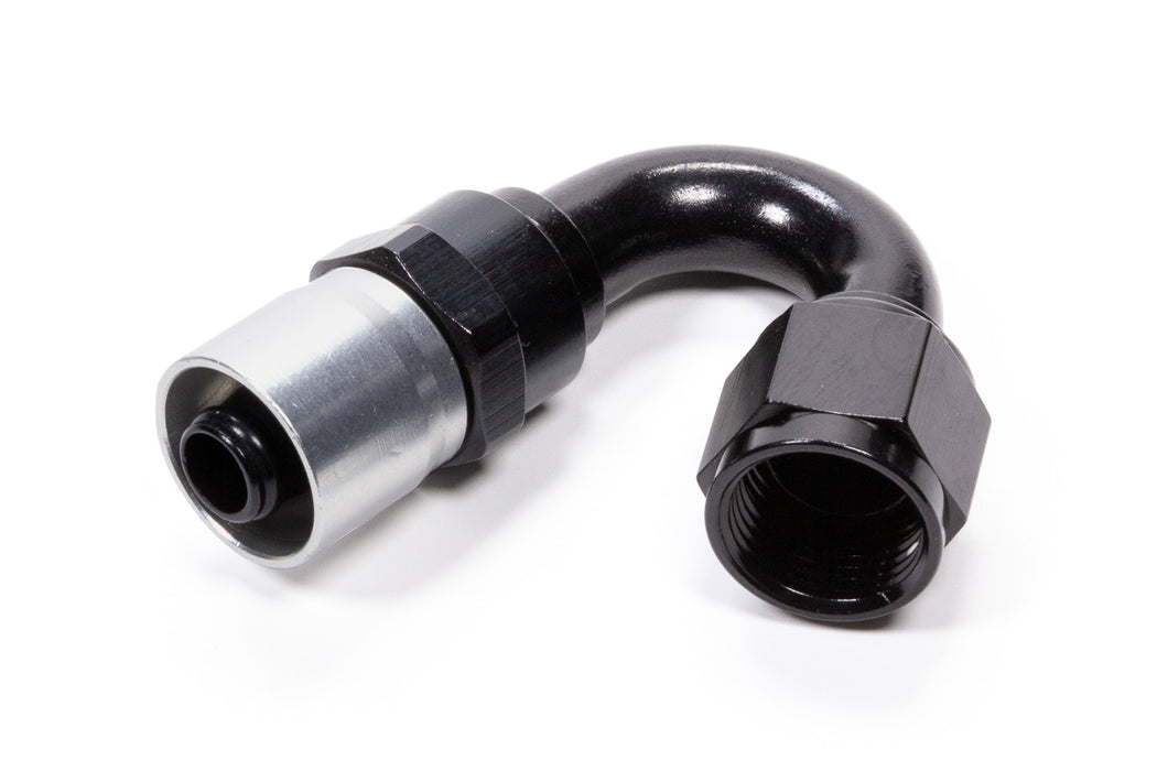 FRAGOLA 3115008 #8 150-Deg Crimp Hose Fitting