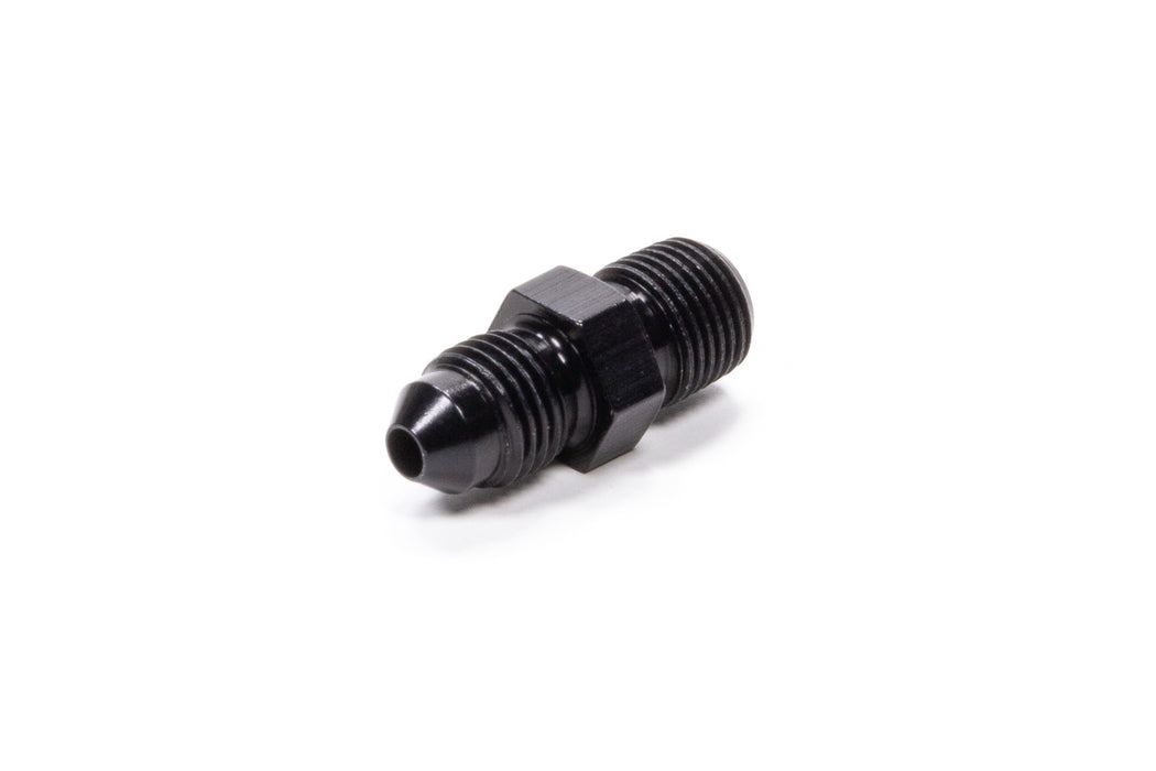 FRAGOLA 481603-BL Straight Adapter Fitting #3 x 1/8 MPT Black