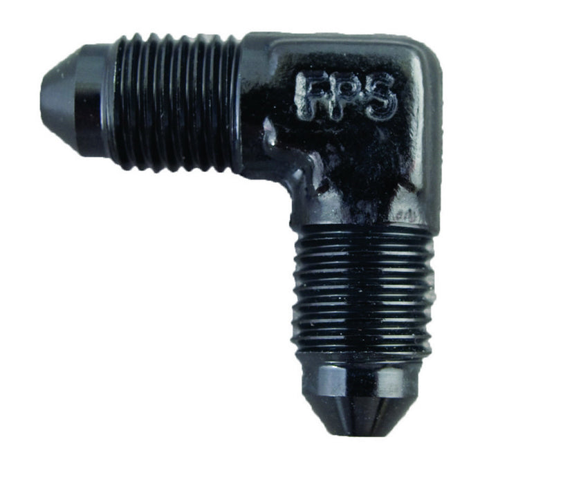 FRAGOLA 482108-BL #8 90 Deg Union Fitting Black