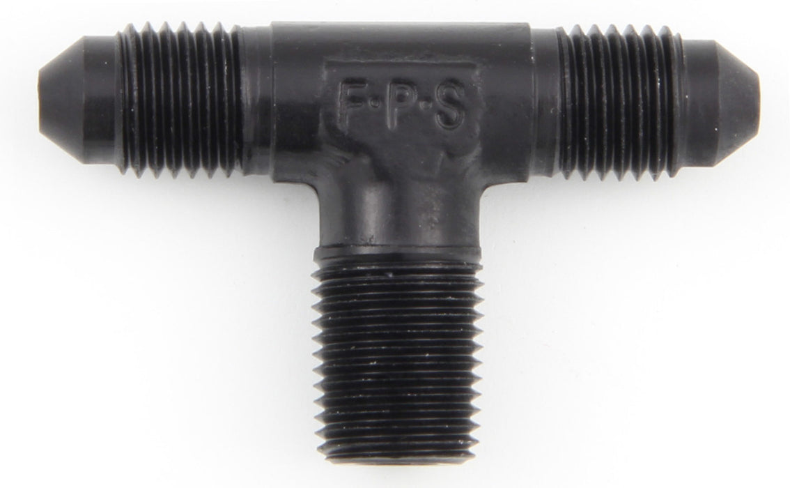 FRAGOLA 482503-BL #3 x 1/8 MPT Tee Fitting Black