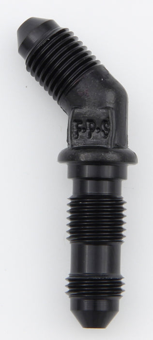 FRAGOLA 483703-BL #3 x 45 Deg Bulkhead Fitting Black