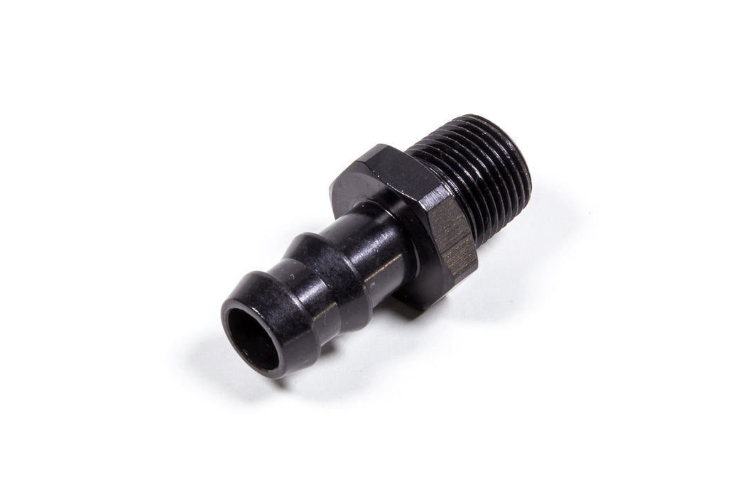 FRAGOLA 484008-BL 1/2 Hose Barb X 3/8 MPT Fitting Black