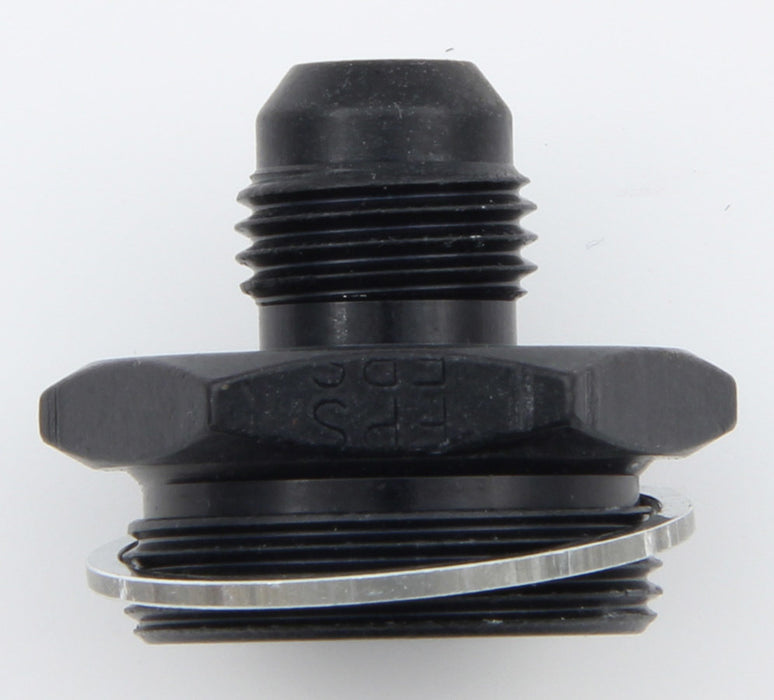 FRAGOLA 491960-BL Male Adapter Fitting #6 x 1-20 Rochester Blk