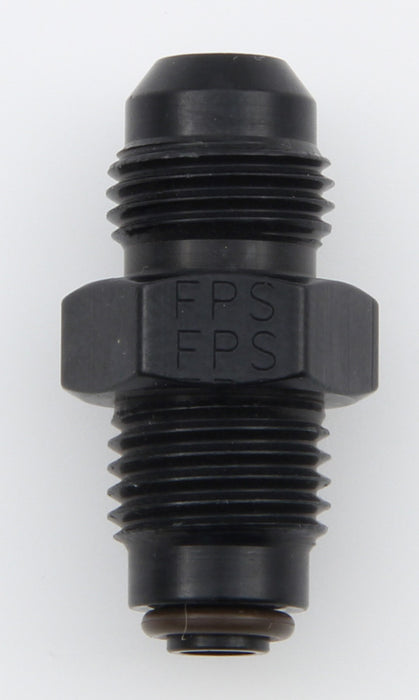 FRAGOLA 491962-BL Male Adapter Fitting #6 x 14mm x 1.5 FI Black