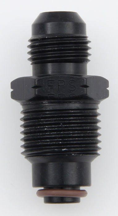 FRAGOLA 491964-BL Male Adapter Fitting #6 x 18mm x 1.5 FI Black
