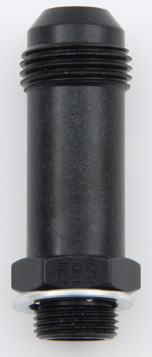 FRAGOLA 491966-BL Adapter Fitting #8 x 9/16-24 Holley Blk