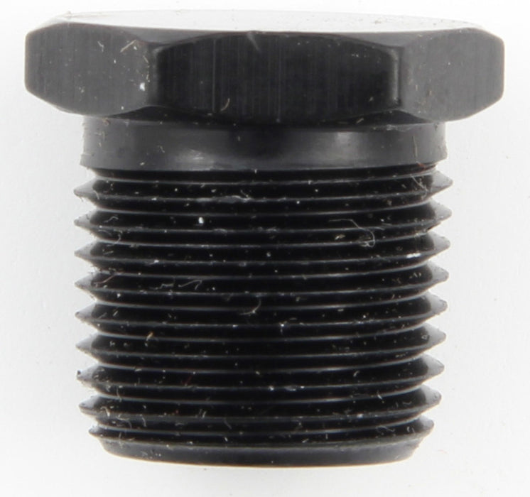 FRAGOLA 493304-BL 1/2 MPT Hex Pipe Plug Black