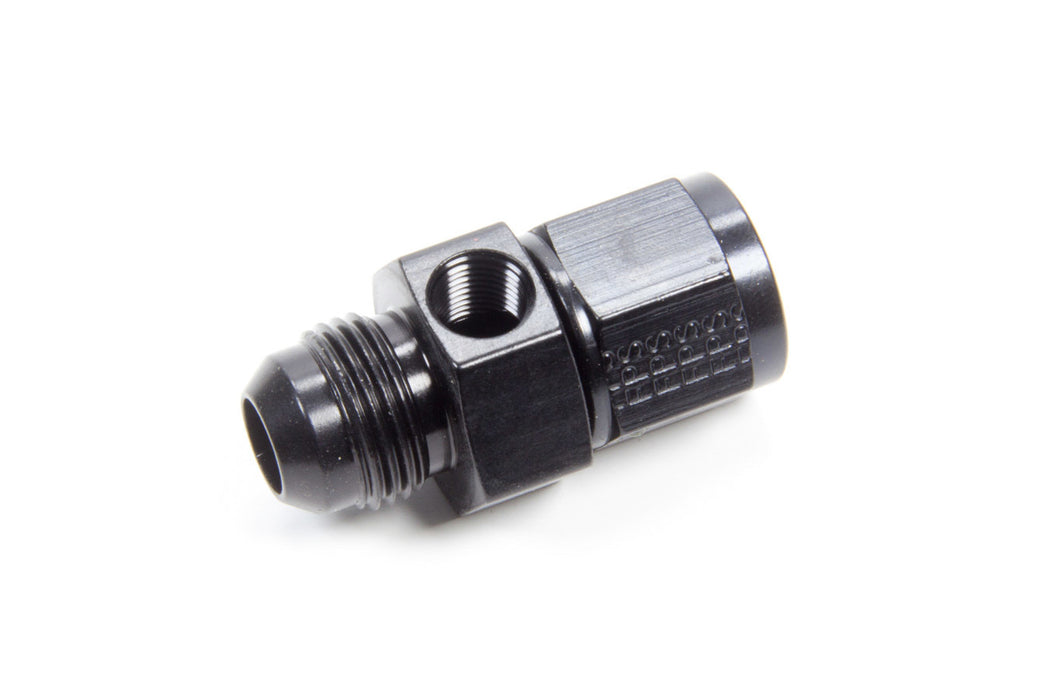 FRAGOLA 495006-BL Gauge Adapter Fitting #8 Male to #8 Female Black