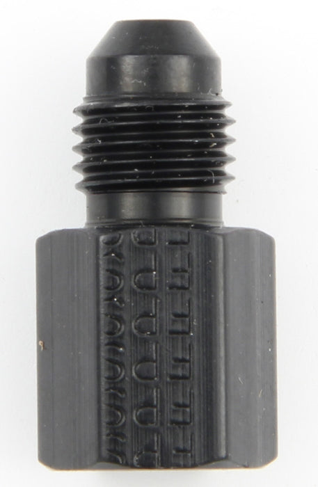 FRAGOLA 495020-BL Gauge Adapter Fitting #3 x 1/8 FPT Str Black