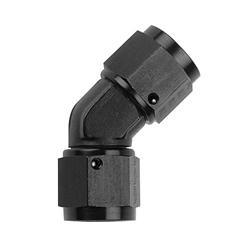 FRAGOLA 496206-BL #6 X 45 FEMALE COUPLER B LACK