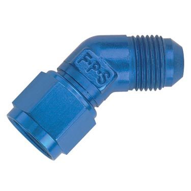 FRAGOLA 498004 #8 Female Swivel to Male 45 Degree Fitting