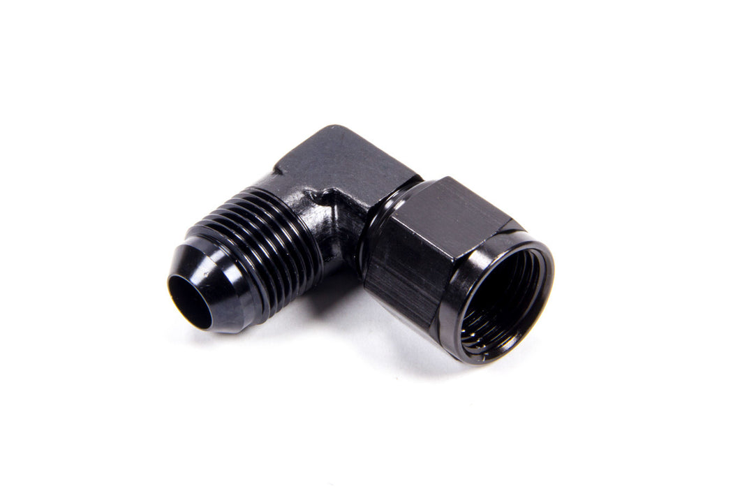 FRAGOLA 498104-BL #8 Female Swivel to Male 90 Degree Fitting Black