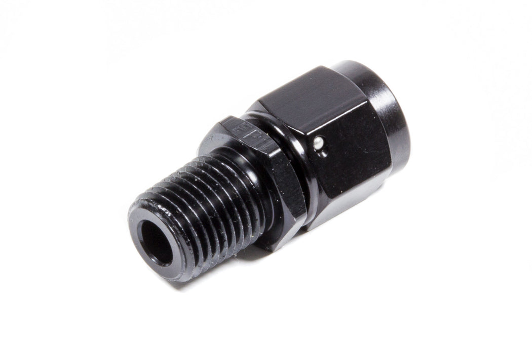 FRAGOLA 499306-BL #6 Female Swivel to 1/4mpt Fitting  Black