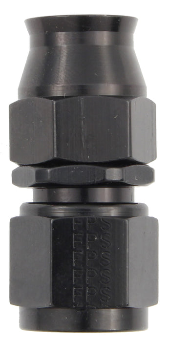 FRAGOLA 680104-BL Hose Fitting #4 Straight PTFE Black