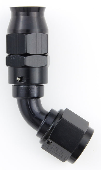 FRAGOLA 686008-BL Hose Fitting #8 60 Deg PTFE Black