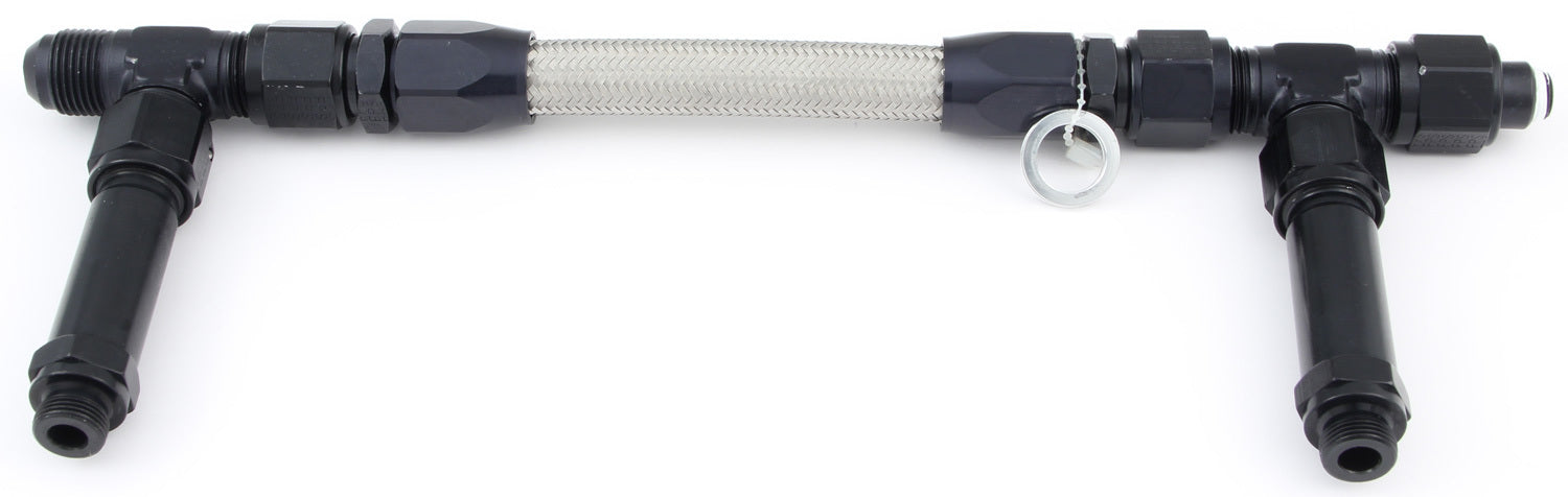 FRAGOLA 920006-BL #6 Fuel Line Kit 9/16-24 Dual Inlet Demon