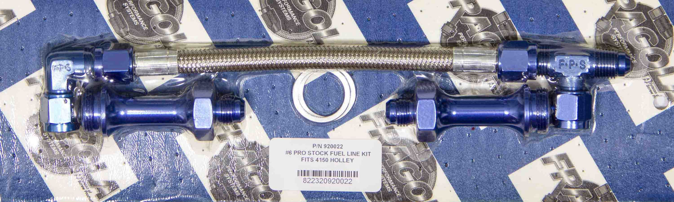 FRAGOLA 920022 #6 Pro Stock Fuel Line Kit 4150