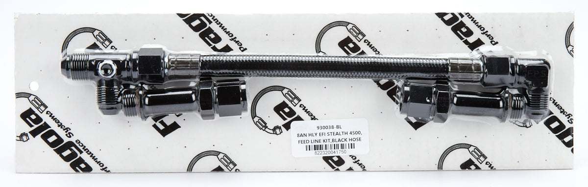 FRAGOLA 930038-BL EFI Fuel Line Kit Holley 4500 Stealth