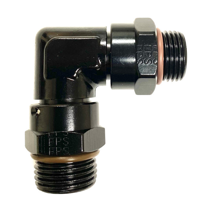 FRAGOLA 999603-BL 90-Deg Male ORB Adapter Fitting #6 to #8