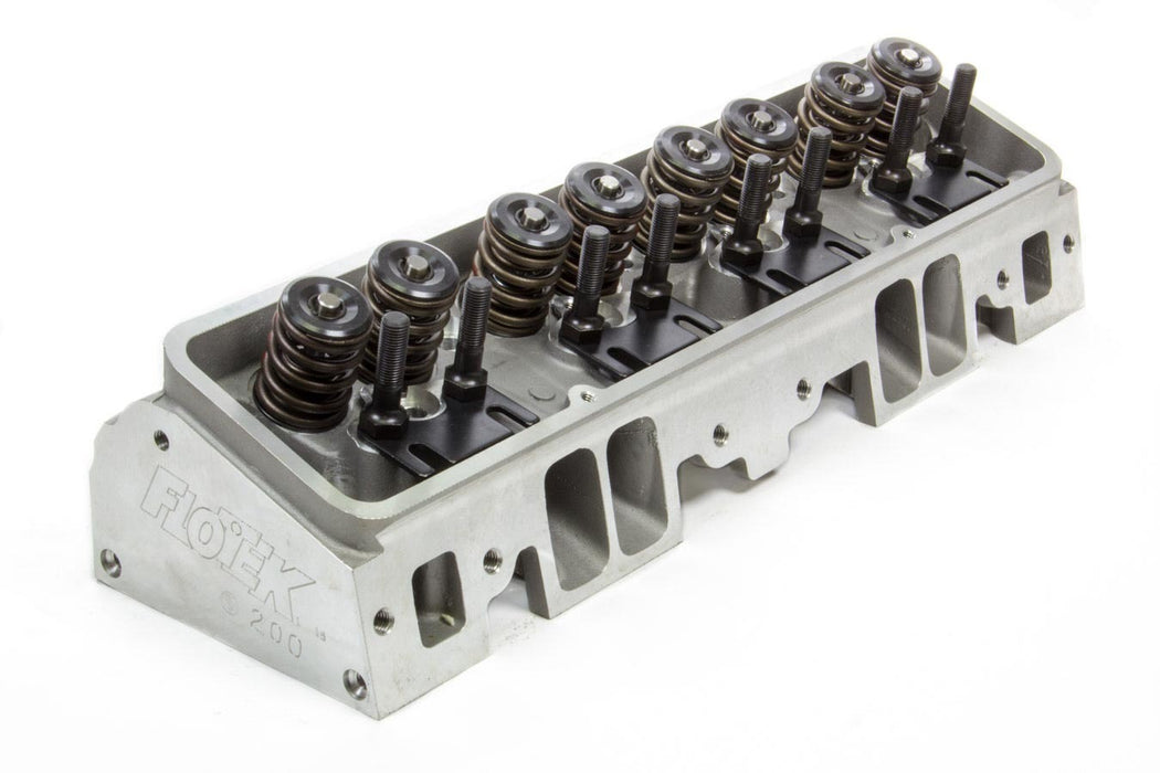 FLO-TEK 1200-HRAC-505A SBC 200cc Alm Cyl Head 64cc 2.055/1.600