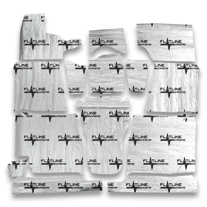 FLATLINE BARRIERS TABT4027 63-66 GM Truck High Tunn el Floor Insulation Kit