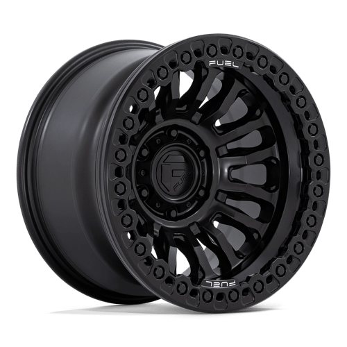 Fuel 1PC FC125MX17906838N D125 17X9 6X5.5 BLK-OUT -38MM - Truck Part Superstore