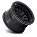 Fuel 1PC FC125MX17906838N D125 17X9 6X5.5 BLK-OUT -38MM - Truck Part Superstore
