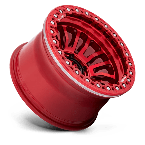 Fuel 1PC FC125QX17906838N D125 17X9 6X5.5 C-RED -38MM - Truck Part Superstore