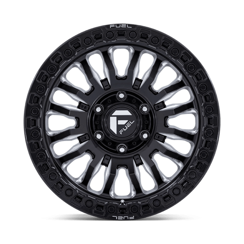 Fuel 1PC FC857BE18908501 D857 18X9 5X5.5 G-BLK MILL 1MM - Truck Part Superstore
