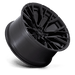 Fuel 1PC D8472000B447 D847 20X10 5X5.5 BLK-OUT -18MM - Truck Part Superstore