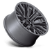 Fuel 1PC D84817908945 D848 17X9 6X135 M-GNMTL -12MM - Truck Part Superstore