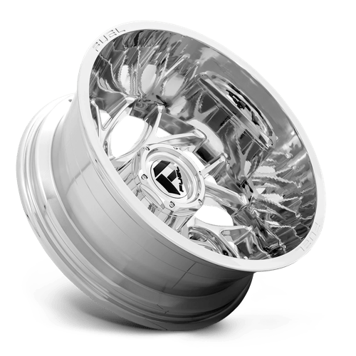 Fuel 1PC D74020829225 D740 20X8.25 8X200 CHR-PLATED -176MM - Truck Part Superstore