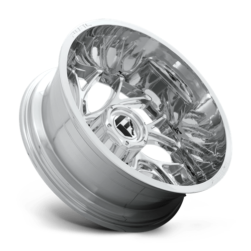 Fuel 1PC D74022829235 D740 22X8.25 8X200 CHR-PLATED -202MM - Truck Part Superstore