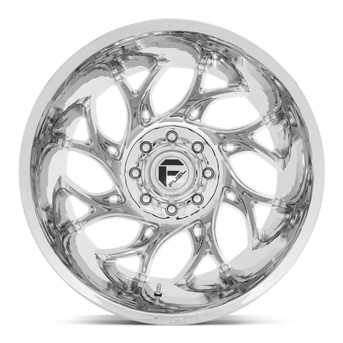 Fuel 1PC D74022828D35 D740 22X8.25 8X6.5 CHR-PLATED -240MM - Truck Part Superstore