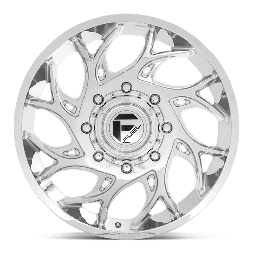 Fuel 1PC D740228292 D740 22X8.25 8X200 CHR-PLATED 105MM - Truck Part Superstore