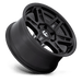 Fuel 1PC D83618858447 D836 18X8.5 6X5.5 MT-BLK 1MM - Truck Part Superstore