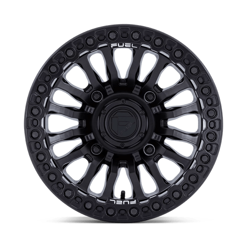 Fuel UTV FV125MX15704010 D125 15X7 4X110 BLK-OUT 10MM - Truck Part Superstore