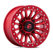 Fuel UTV FV125QX15704010 D125 15X7 4X110 C-RED 10MM - Truck Part Superstore