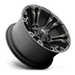 Fuel 1PC D56917909845A D569 17X9 6X135/5.5 MT-BLK-DDT -12MM - Truck Part Superstore