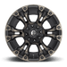 Fuel 1PC D56917909850A D569 17X9 6X135/5.5 MT-BLK-DDT 1MM - Truck Part Superstore