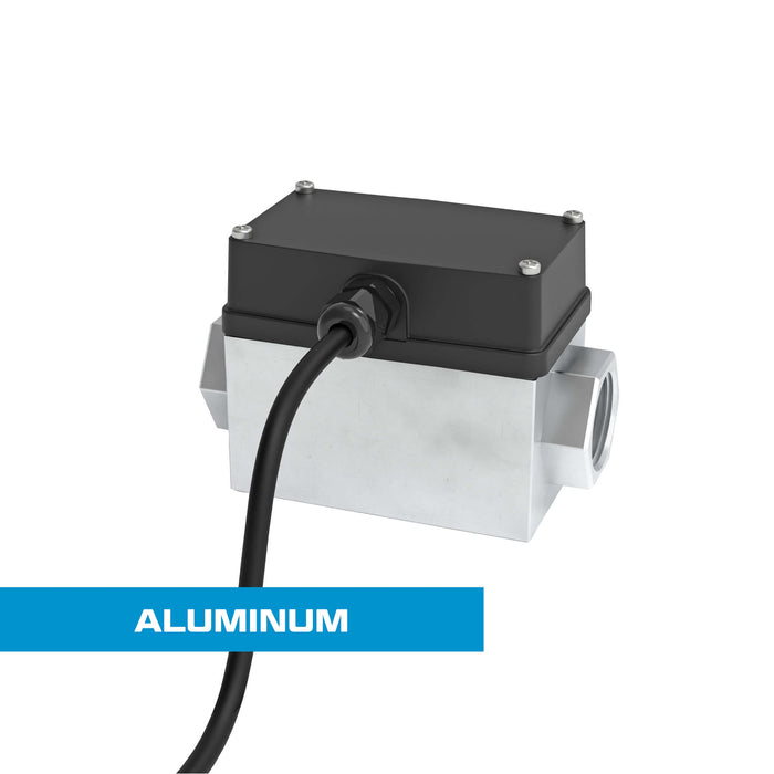 Turbine Flow Meter, Aluminum Body for Solvents - Truck Part Superstore