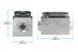 Turbine Flow Meter, Battery Powered Display, Aluminum Body for Solvents and Fuel - Truck Part Superstore