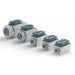 Turbine Flow Meter, Battery Powered Display, Aluminum Body for Solvents and Fuel - Truck Part Superstore